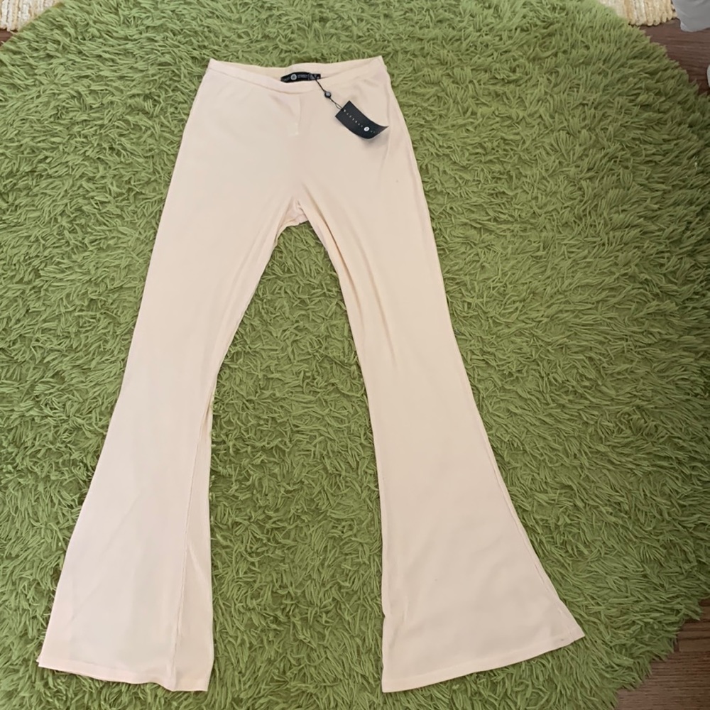 Daisy Street cream wide leg pants